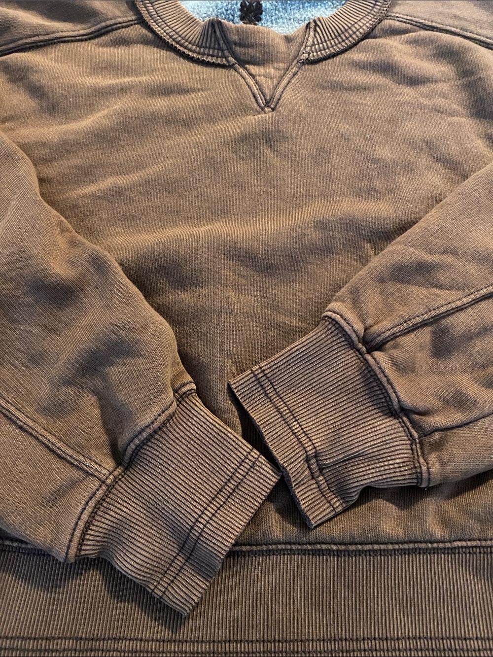 FP Movement Intercept Pullover Sweatshirt Chocolate Brown Size M - Picture 8 of 8